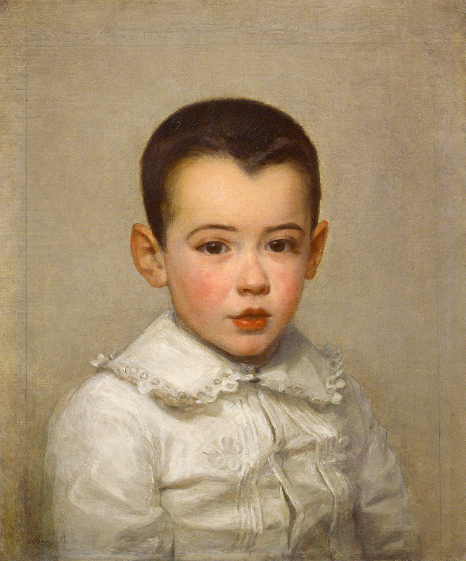 Marie Bracquemond, Autoportrait, vers 1870